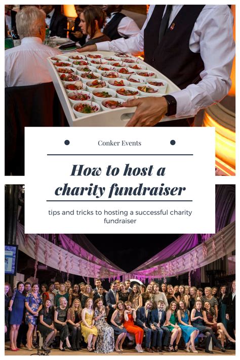 How to organise a charity dinner party .